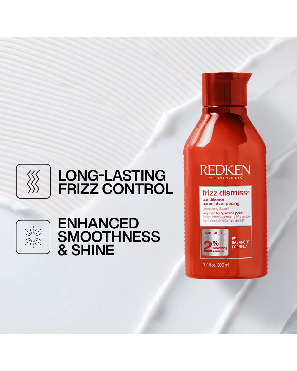 REDKEN Frizz Dismiss Anti-pluis conditioner voor pluizig & onhandelbaar haar 300 ML 2
