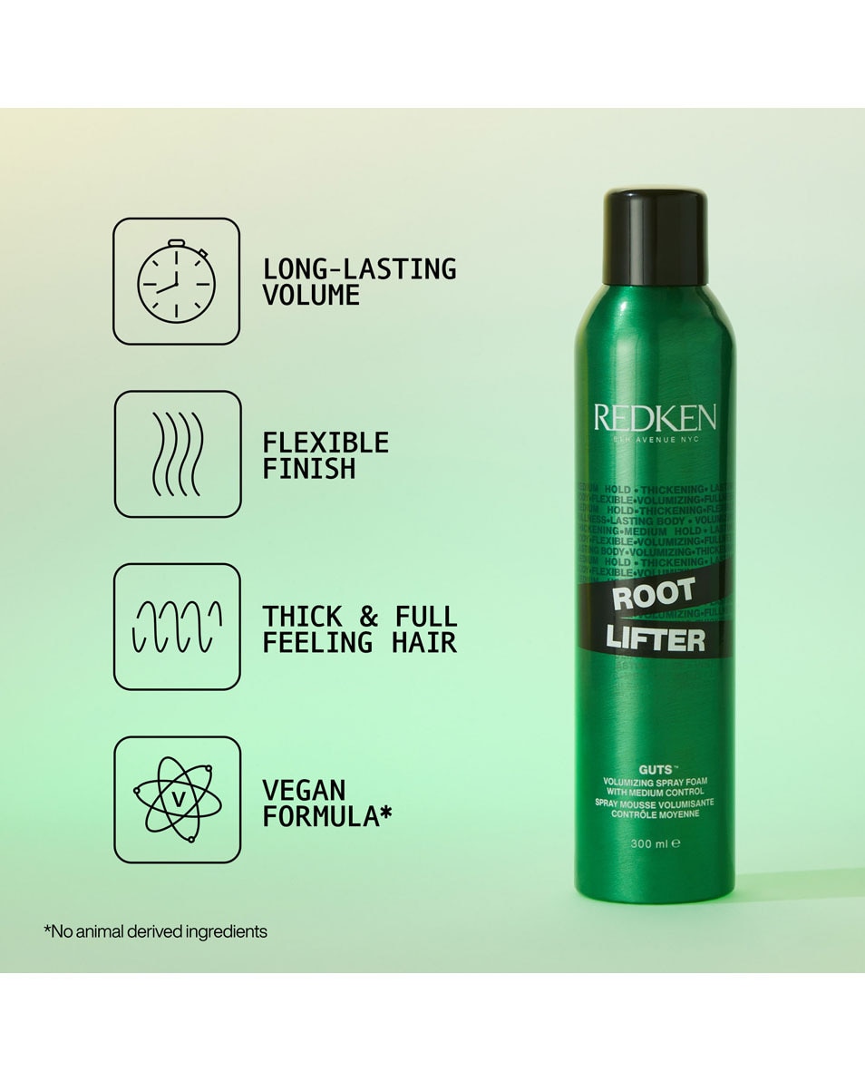 Root lifter - spray mousse volumisante