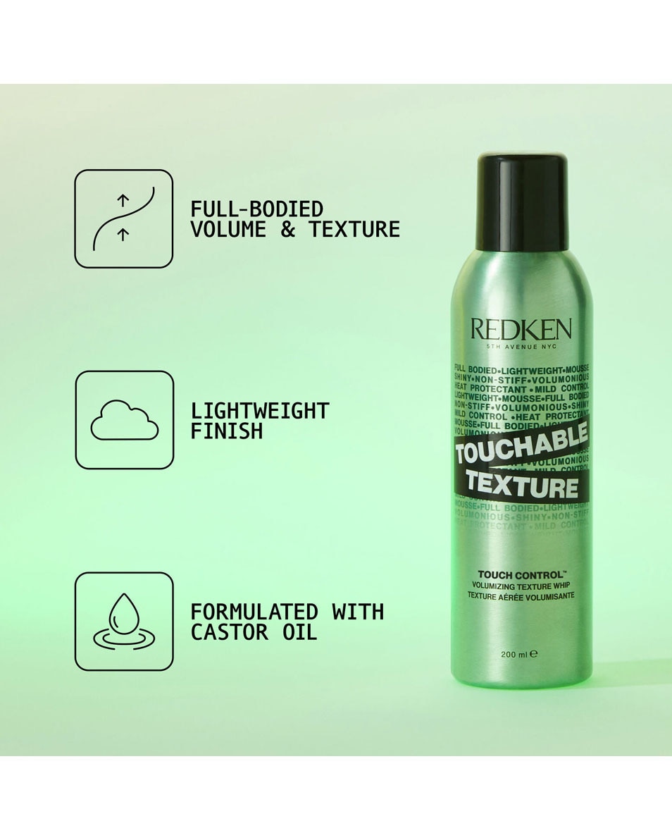 REDKEN Styling Texture souple - mousse volume et texture 200 ML 2