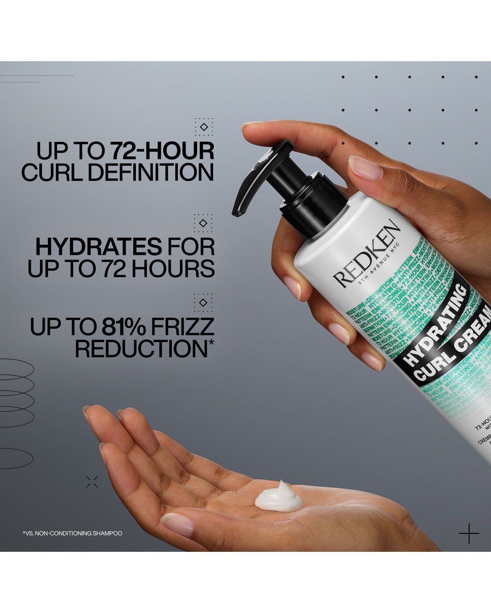 REDKEN Hybrid Curls Stylers Hydrating curl cream - kruldefiniërende crème 250 ML 2