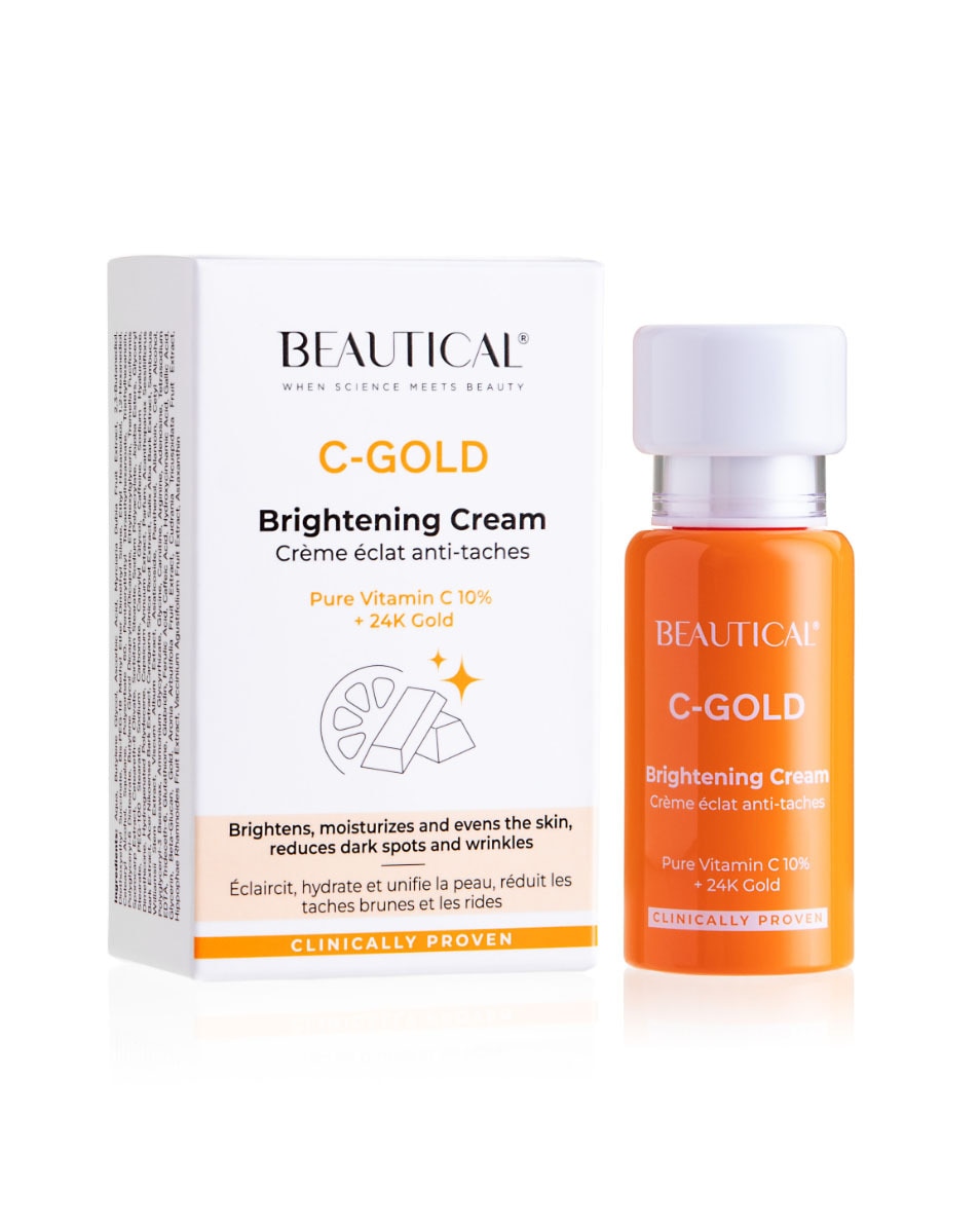 BEAUTICAL C-GOLD Verlichtende Crème 15 ML 2