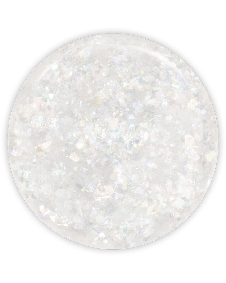 Top coat glitter shower