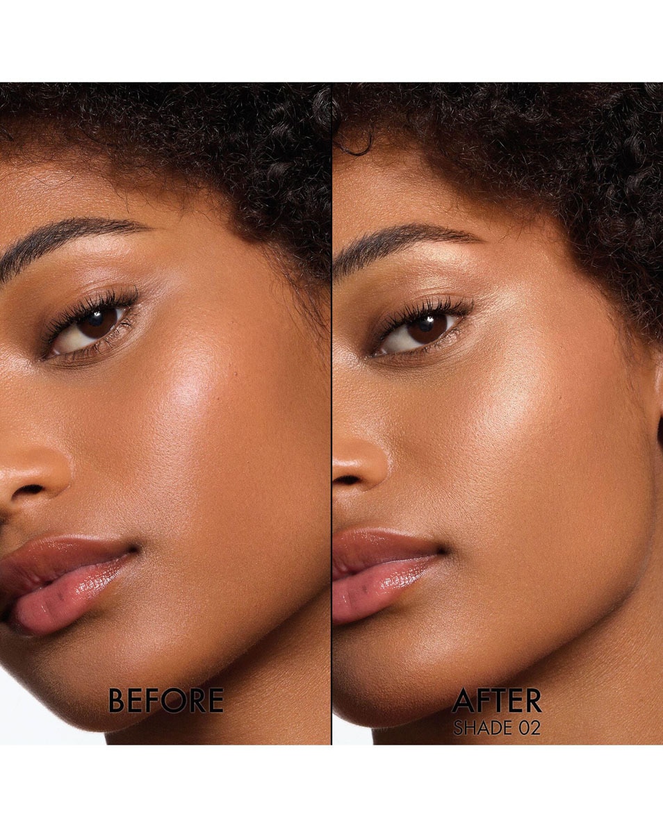 DIOR Dior Forever Glow Luminizer - Long Wear Highlighter Highlighter longue tenue - infusé d'acide hyaluronique 02 Gold Halo 2