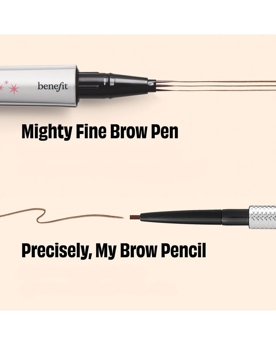 BENEFIT COSMETICS HOW TO BROW? MIGHTY FINE BROW PEN Shade 2.5 2