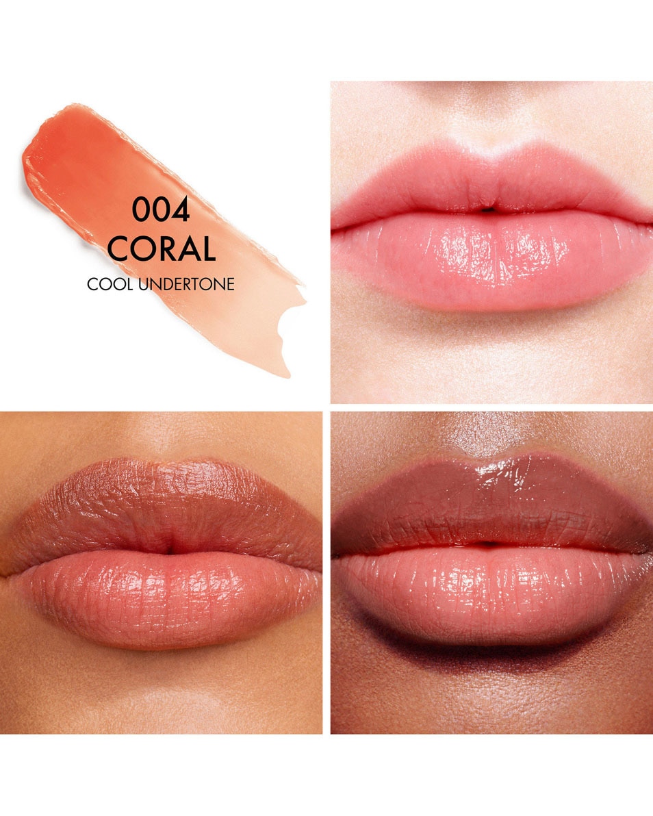 DIOR Dior Addict Lip Glow - Hydrating Lip Balm 48 u hydraterende lipbaslem, pH geactiveerde kleur 004 Coral cool undertone 2