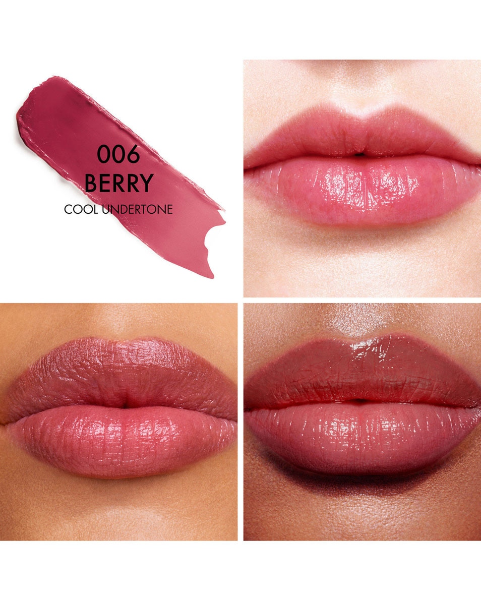 DIOR Dior Addict Lip Glow - Hydrating Lip Balm Baume à lèvres hydratant 48h, couleur activée par le pH 006 Berry cool undertone 2