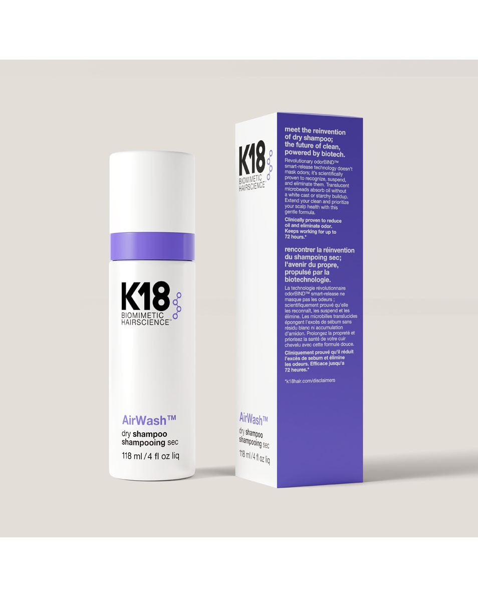 K18 AirWash™ Dry Shampoo 118 ML 2