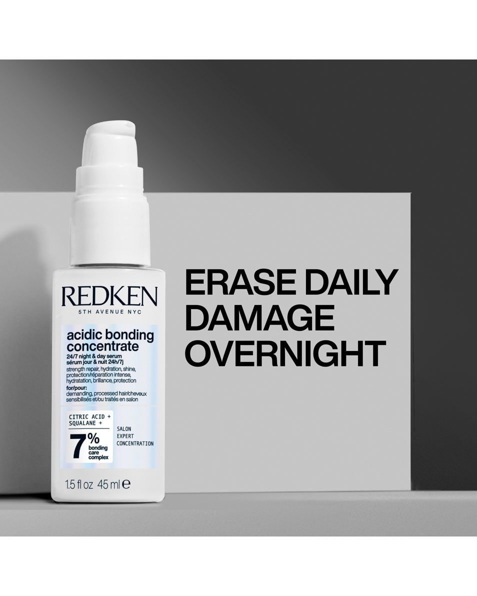 REDKEN Acidic Bonding Concentrate 24/7 night & day serum - voor beschadigd haar 45 ML 2