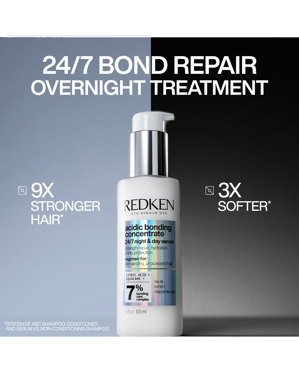 REDKEN Acidic Bonding Concentrate 24/7 night & day serum - voor beschadigd haar 100 ML