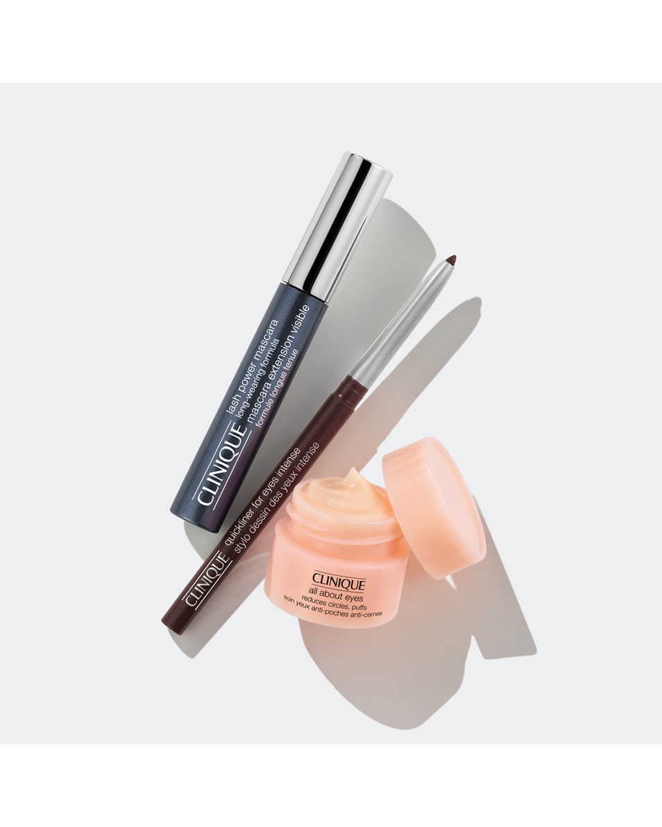 Set met 3 moeiteloze make-up essentials.