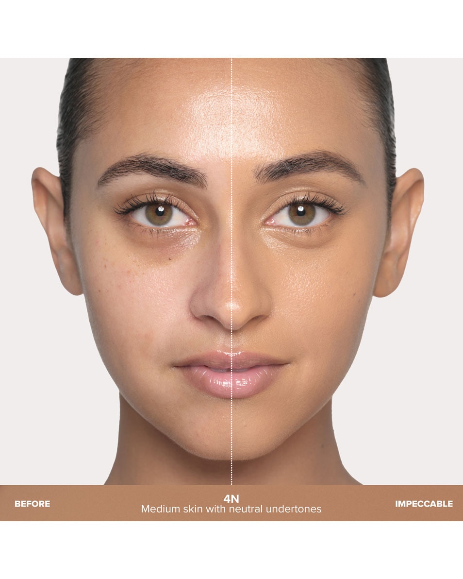 ANASTASIA BEVERLY HILLS Impeccable Blurring Second Skin Matte Foundation Velvet-Matte Foundation 4N 2