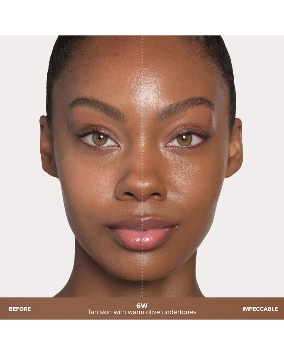 ANASTASIA BEVERLY HILLS Impeccable Blurring Second Skin Matte Foundation Velvet-Matte Foundation 6W 2