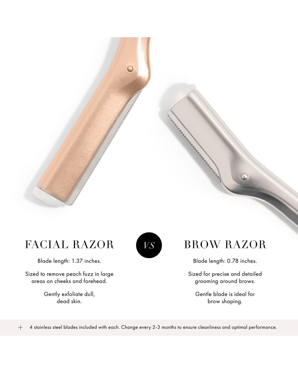 TWEEZERMAN Beautytools Facial Razor 1 ST 2