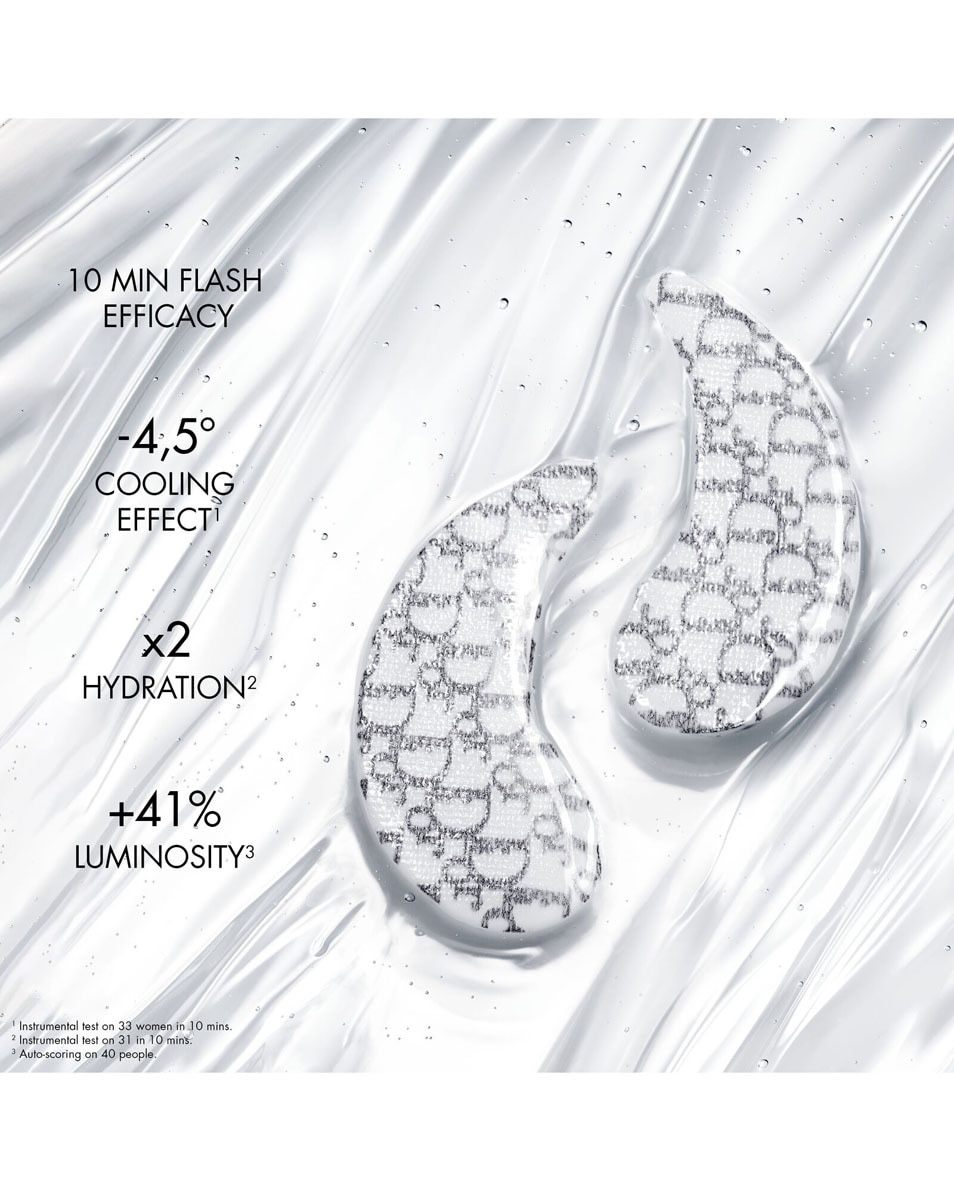 Patchs hydratants et rafraîchissants pour les yeux