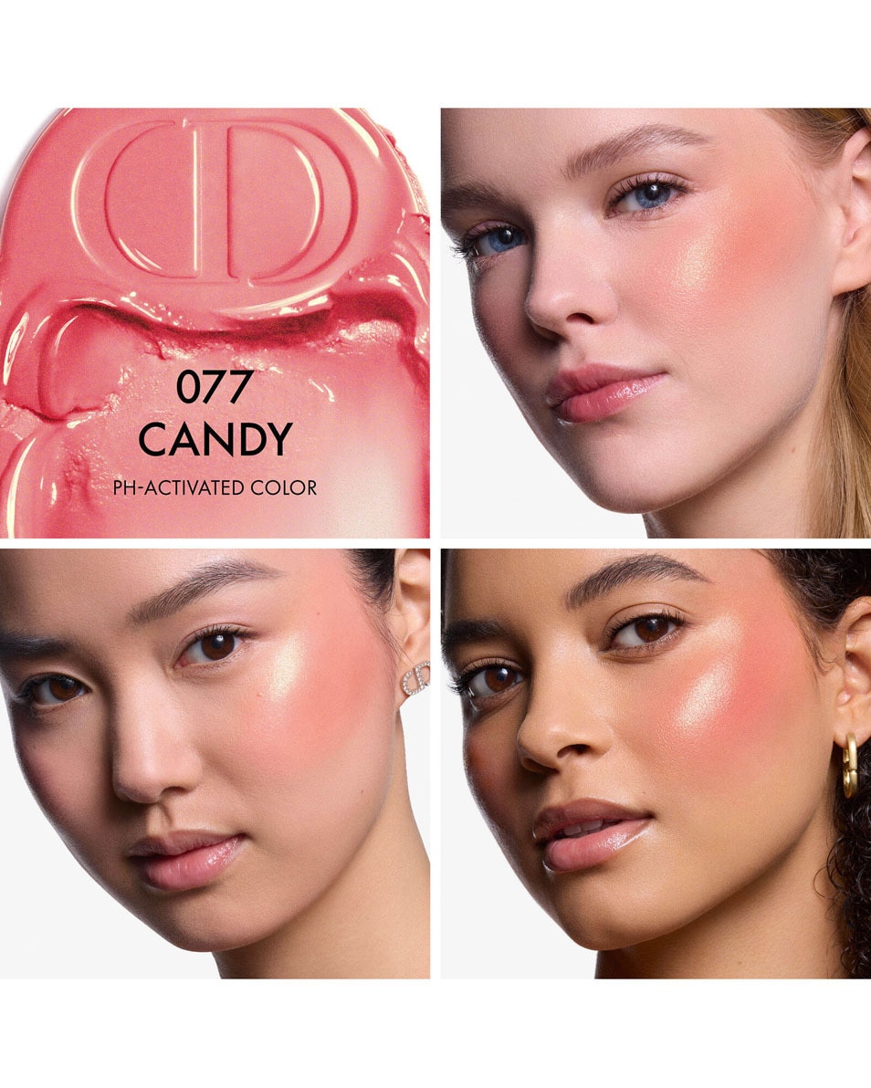 DIOR BACKSTAGE Rosy Glow Stick - Radiance Blush Blushstick met pH-geactiveerde glans en kleur 077 CANDY 2