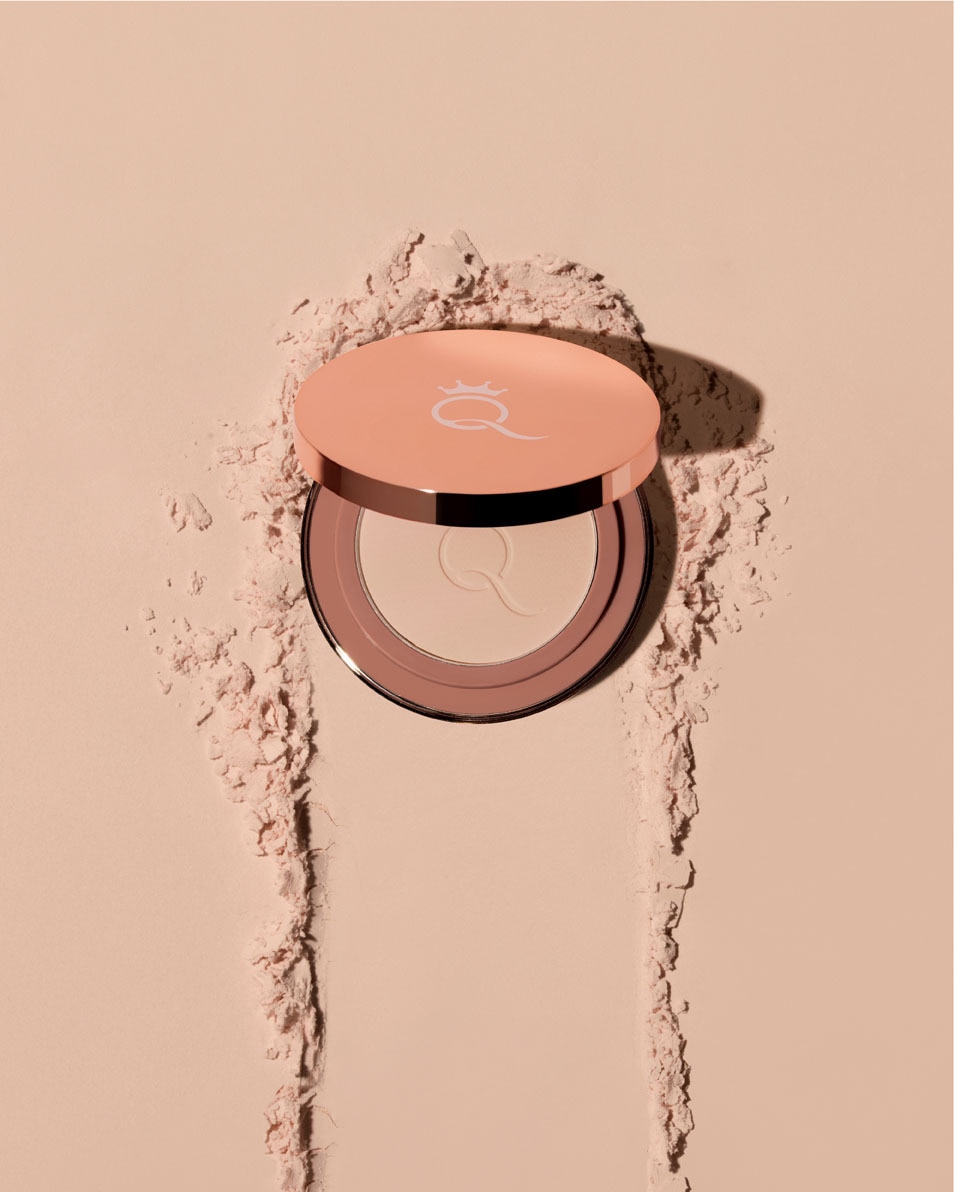 QUEEN TARZI The Dream Pressed Powder Translucent, Blurring & Brightening Pressed Powder 1_FAIR