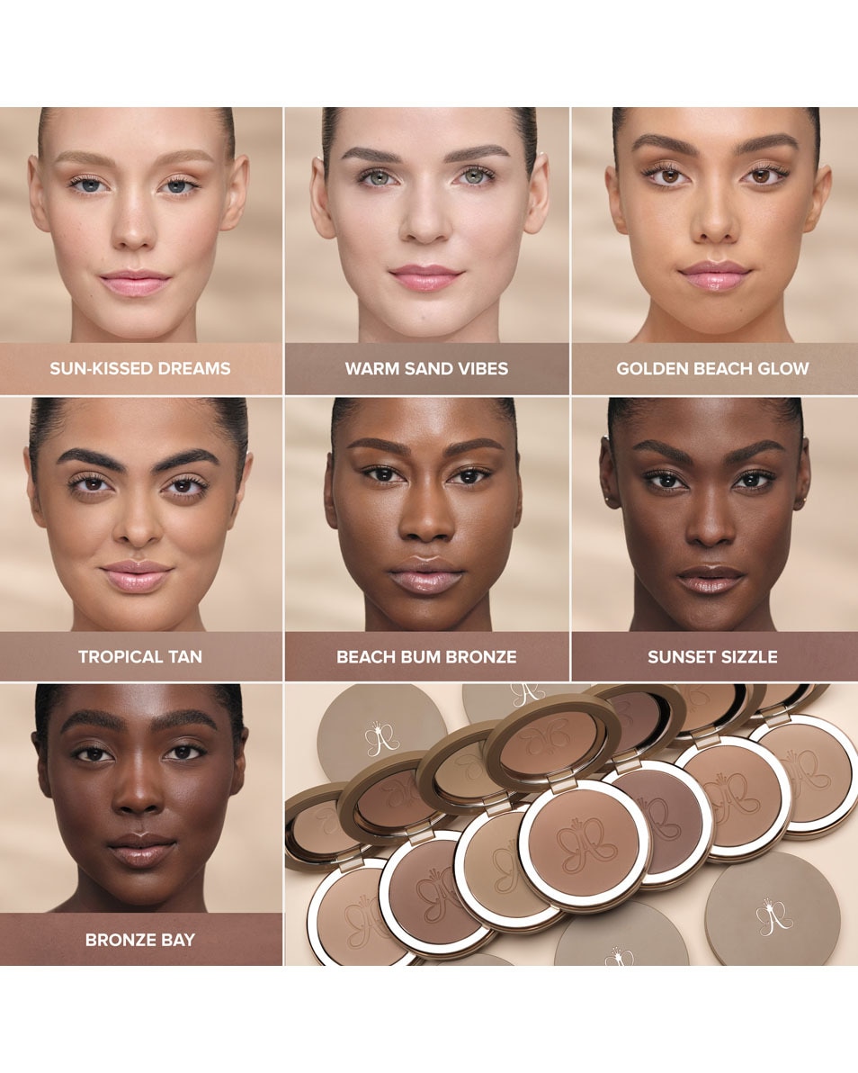 Bronzer ultra-lisse à la finition hâlée et légère.