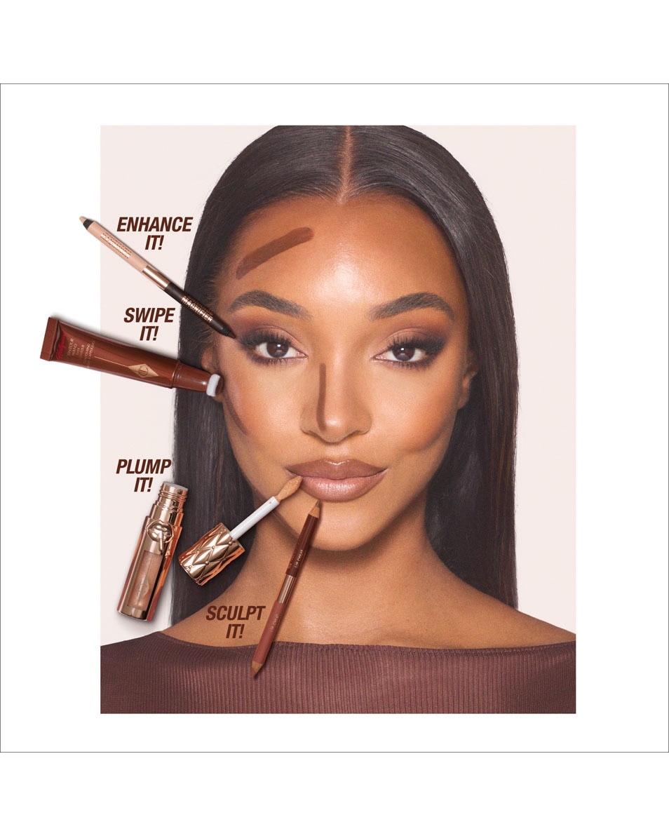 CHARLOTTE TILBURY Lip Cheat Contour Duo Lippotlood TAN 2