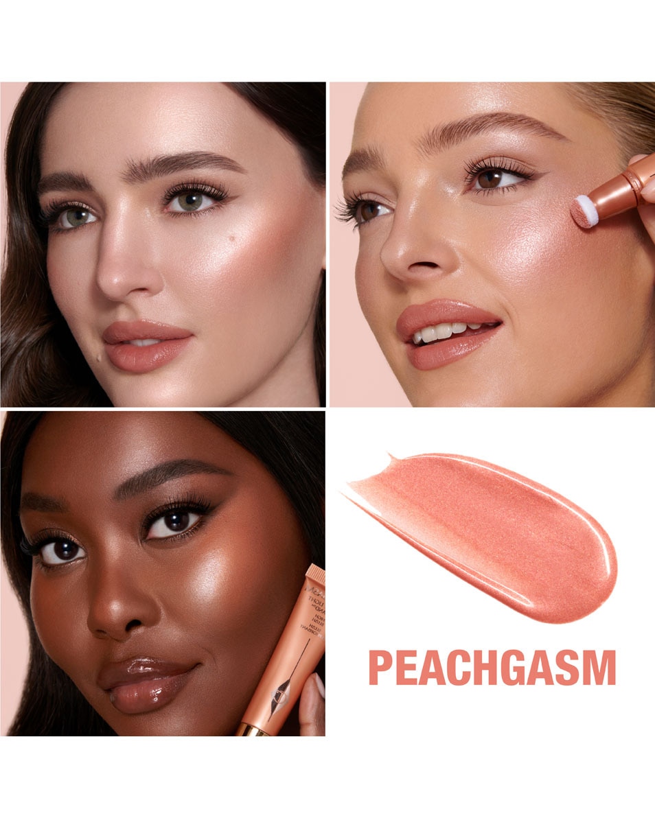CHARLOTTE TILBURY Beauty Light Wand Highlighter PEACHGASM 2