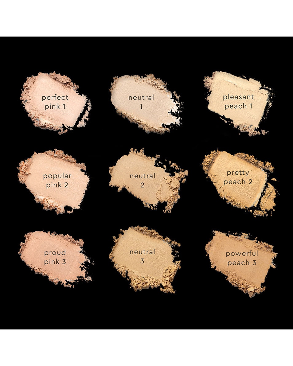 IAMKLEAN Loose mineral foundation Foundation Pink 1 2