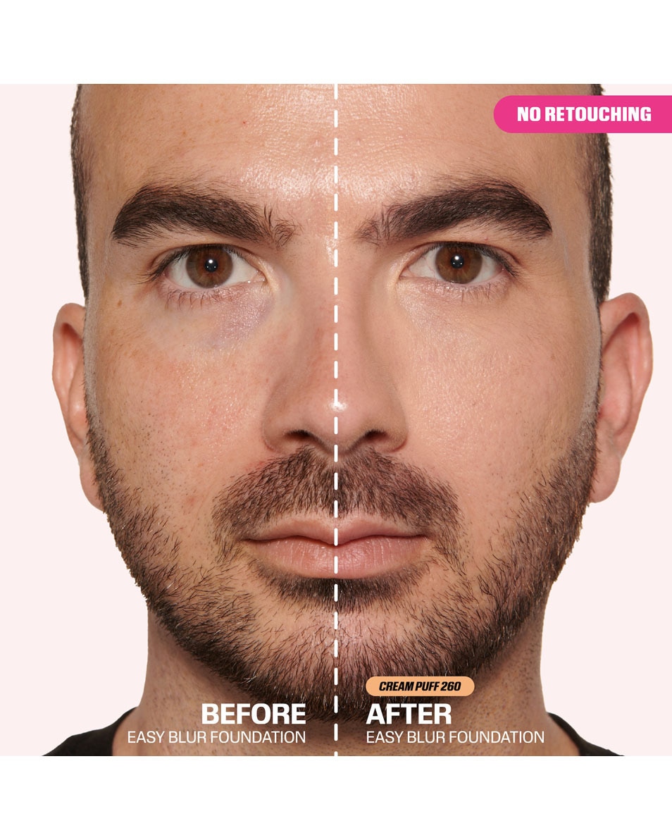 HUDA BEAUTY EASY BLUR NATURAL AIRBRUSH FOUNDATION 260 WARM - Cream Puff 2