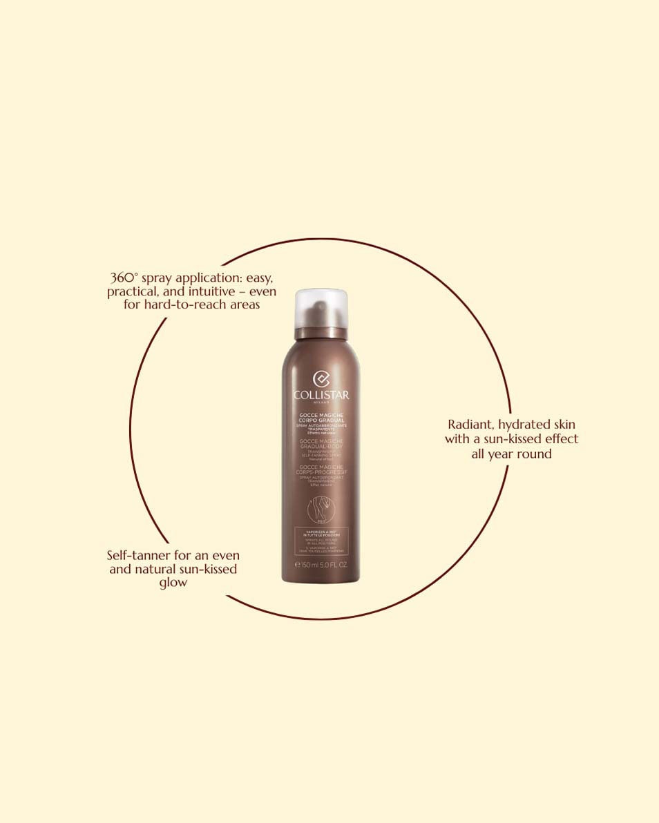 COLLISTAR Magic Drops Magic Drops Gradual-Body Self-Tanning Spray 150 ML 2