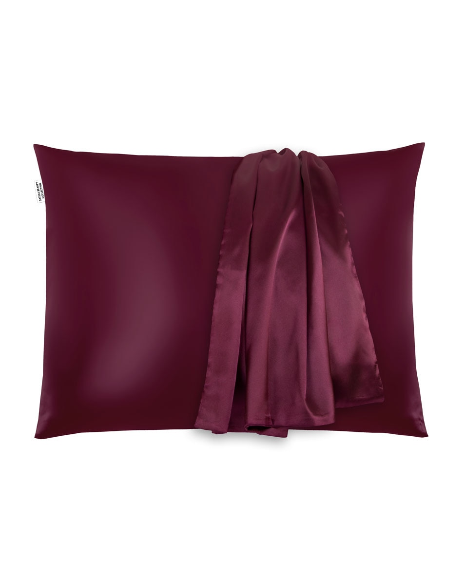 SATIN BEAUTY COLLECTION SATIN BEAUTY COLLECTION TAIE D'OREILLER EN SATIN 1 ST 2