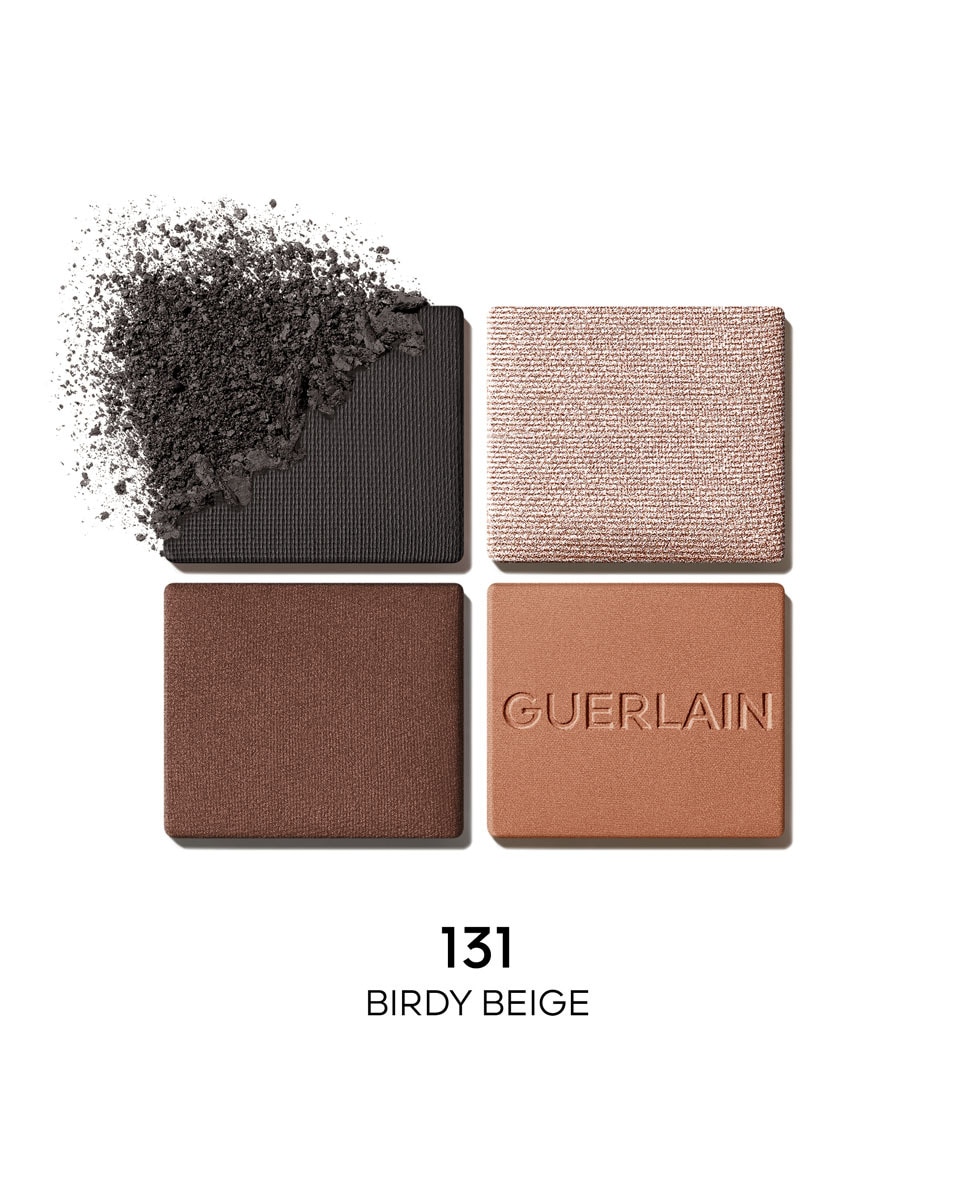 GUERLAIN OMBRES G Ombres à paupières 4 couleurs 131 Birdy Beige 2