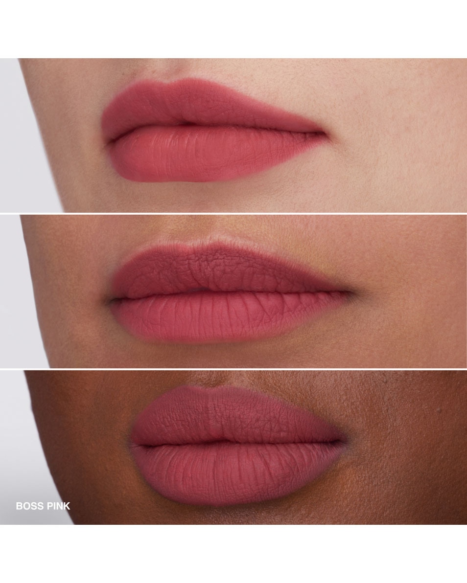 BOBBI BROWN Luxe Cashmere Matte Lipstick Lippenstift BOSS PINK 303 2