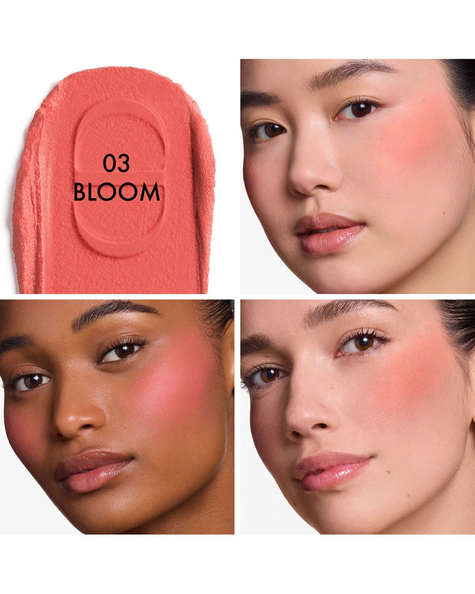 DIOR Dior Forever Blush Soft Filter Vloeibare opgeklopte blush - stralend matte finish 03 Bloom 2