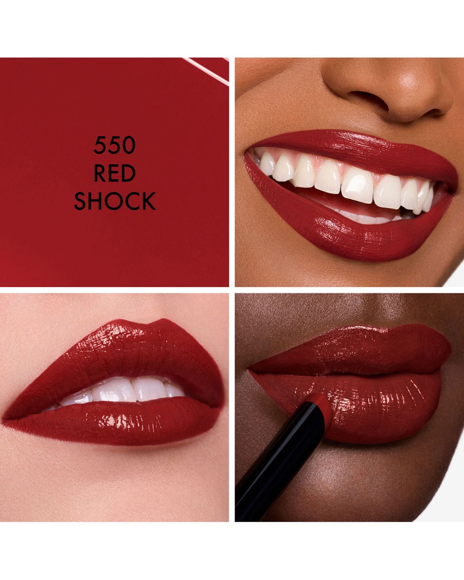 DIOR Rouge Dior On Stage - Ultra Longwear Shine Lipstick Ultra langhoudende lippenstift met glanzende finish 550 Red Shock 2