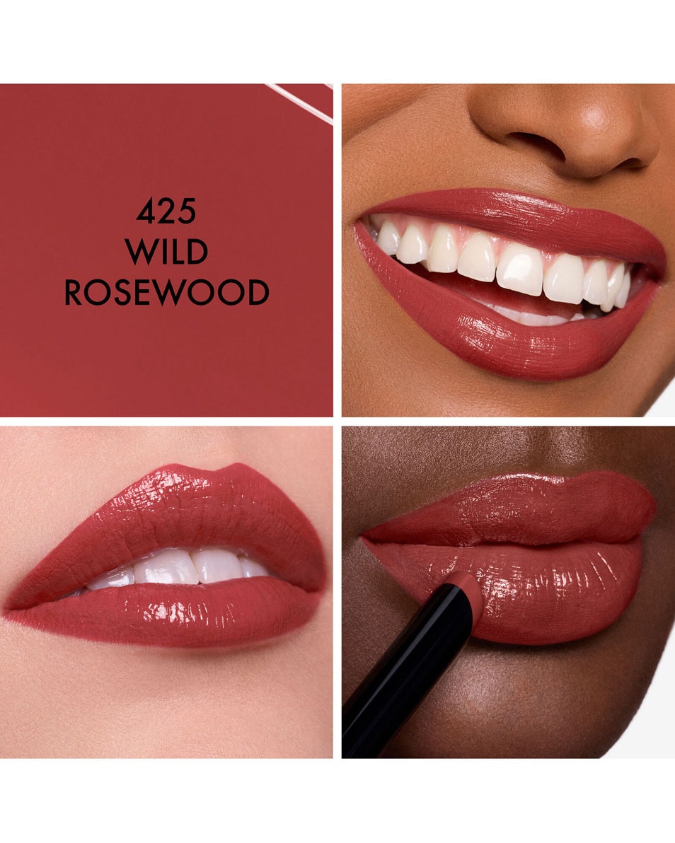 DIOR Rouge Dior On Stage - Ultra Longwear Shine Lipstick Rouge à lèvres fini brillant ultra longue tenue 425 Wild Rosewood 2