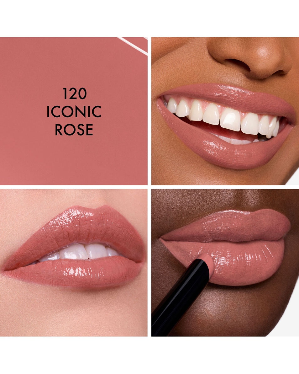 DIOR Rouge Dior On Stage - Ultra Longwear Shine Lipstick Ultra langhoudende lippenstift met glanzende finish 120 Iconic Rose