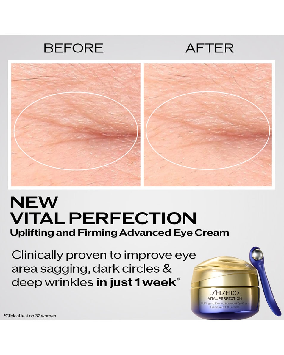 SHISEIDO Vital Perfection Crème Yeux Lift Fermeté 15 ML