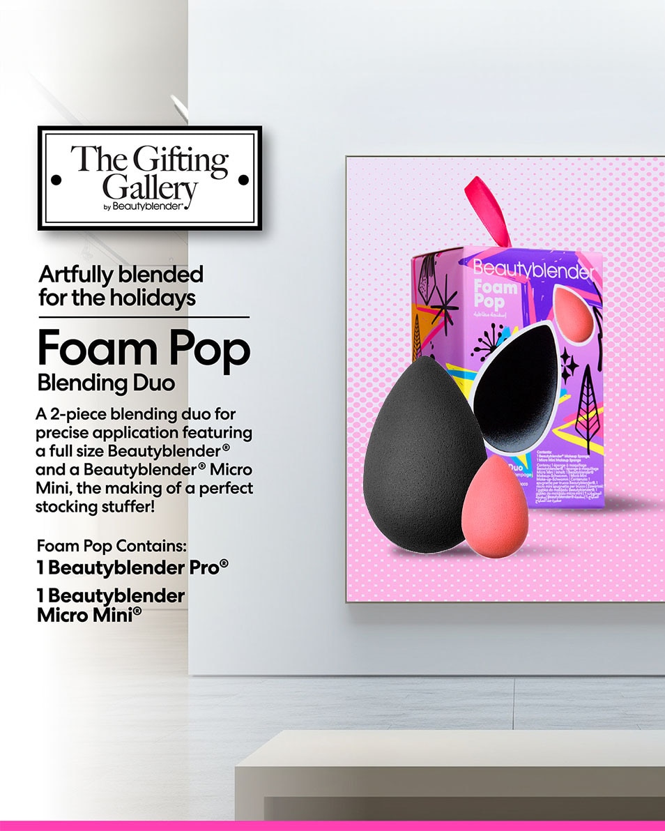 BEAUTYBLENDER Foam Pop Blending Duo Set Makeup sponge en mini makeup sponge 2 ST 2