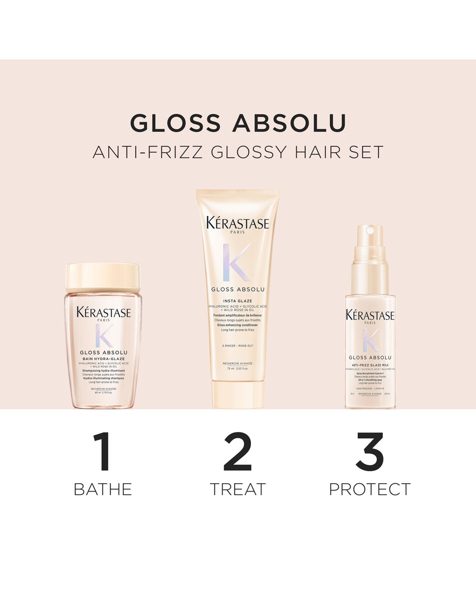 Coffret Découverte Gloss Absolu pour Cheveux Anti-Frizz