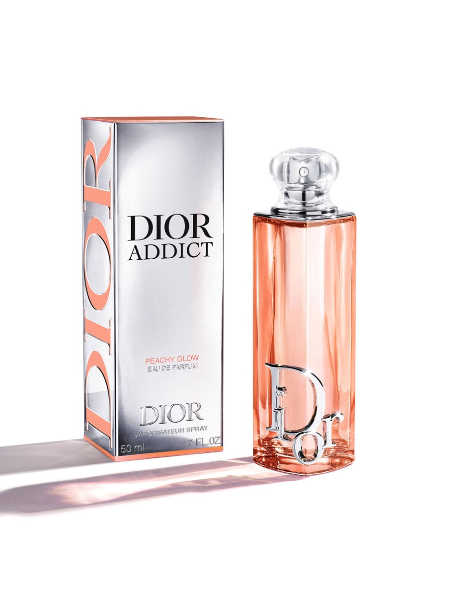 DIOR Dior Addict Peachy Glow - Eau de parfum Parfum pour femme gourmand - notes de jasmin et de pêche 50 ML
