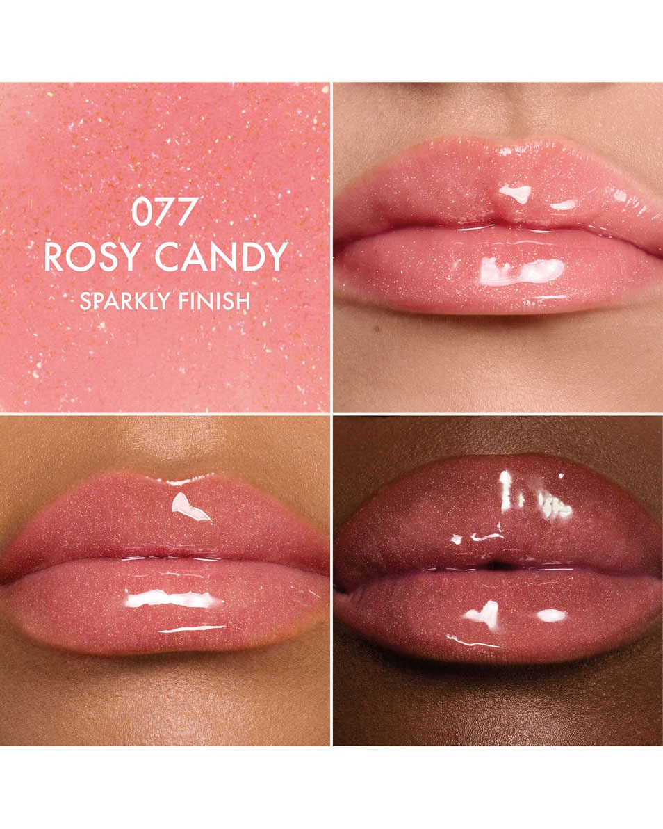 DIOR Dior Addict Lip Glow Oil Lipolie - 24u hydratatie - 3 ultra-glanzende finishes 077 Rosy Candy - Sparkly 2