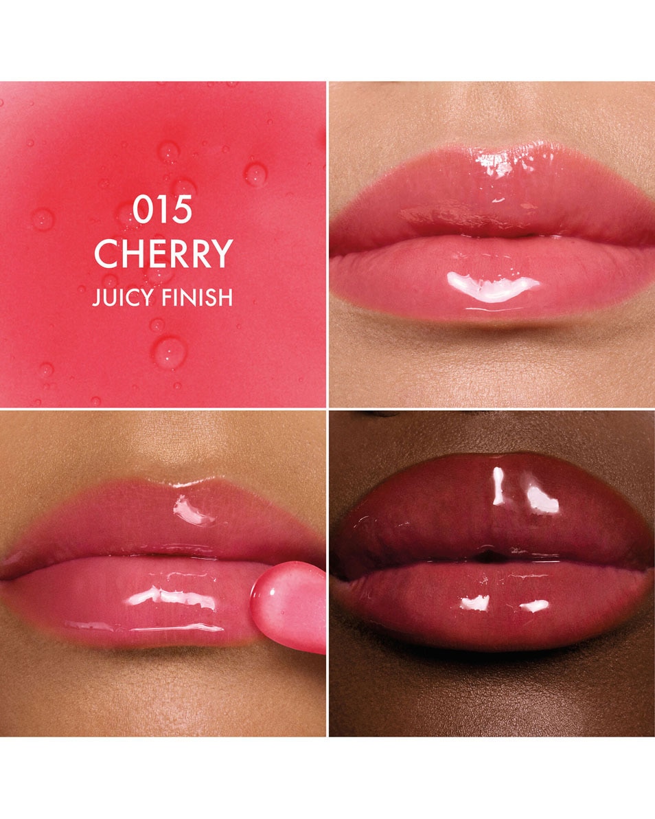 DIOR Dior Addict Lip Glow Oil Lipolie - 24u hydratatie - 3 ultra-glanzende finishes 015 Cherry - Juicy