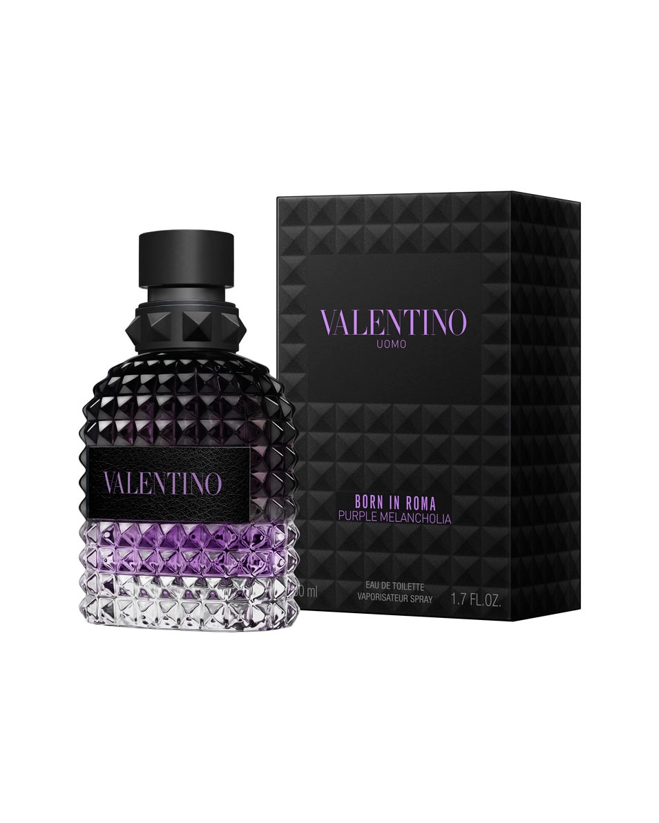 VALENTINO Born In Roma Uomo Purple Melancholia Eau De Toilette - Amberachtig Aromatisch Parfum Voor Mannen 50 ML 2