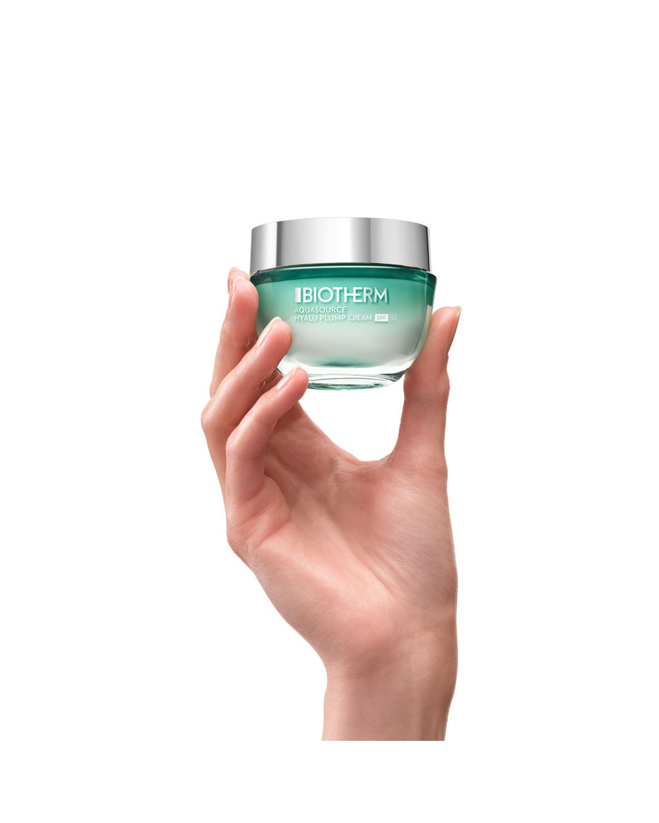BIOTHERM Aquasource Hyalu Plump Crème Spf30 – Langdurige Hydratatie En Hoge Uv-Bescherming – Verrijkt Met Hyaluronzuur Duo 50 ML 2