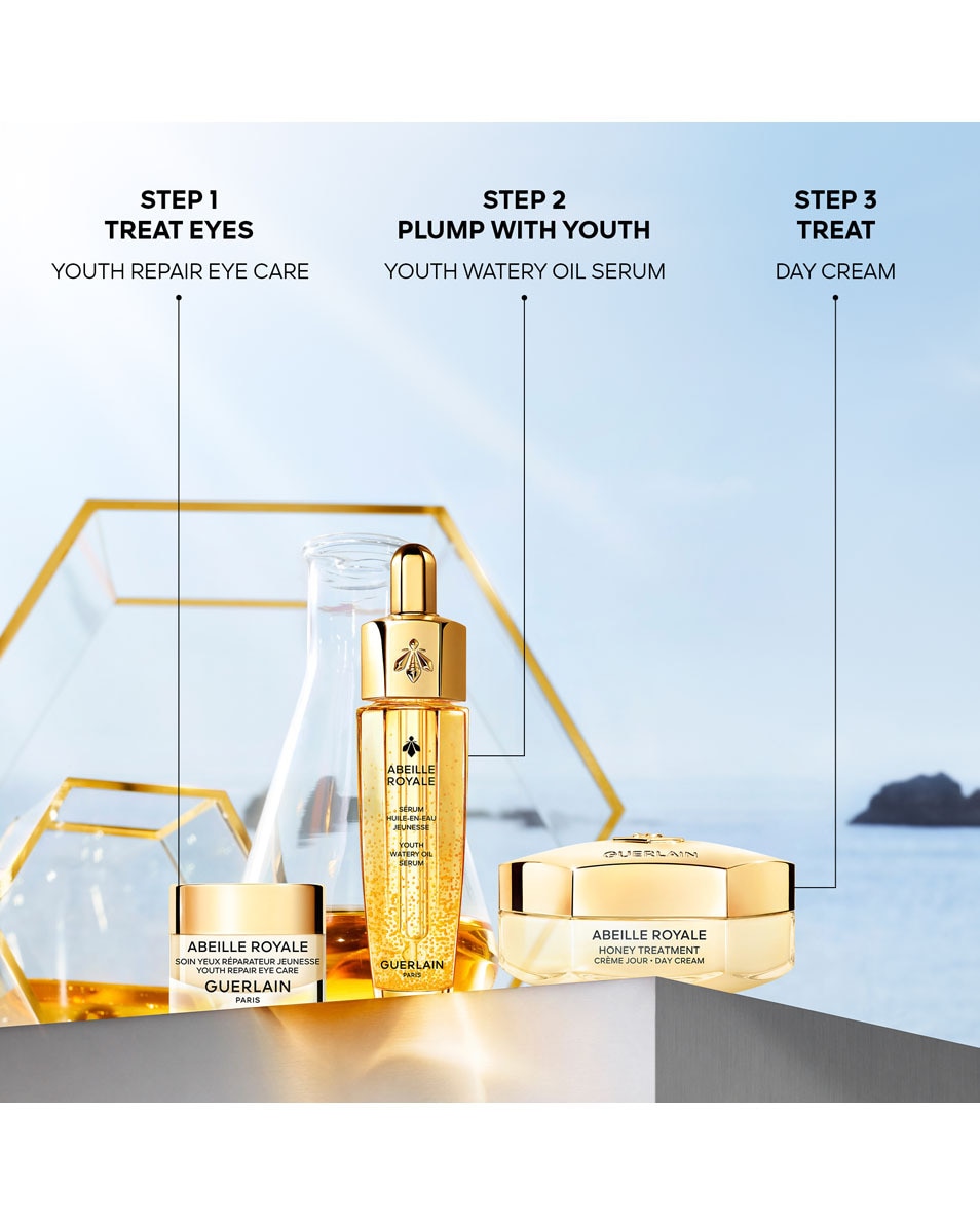 GUERLAIN ABEILLE ROYALE ANTI-AGEING RITUEEL VOOR EEN JEUGDIGE HUID 3 ST 2