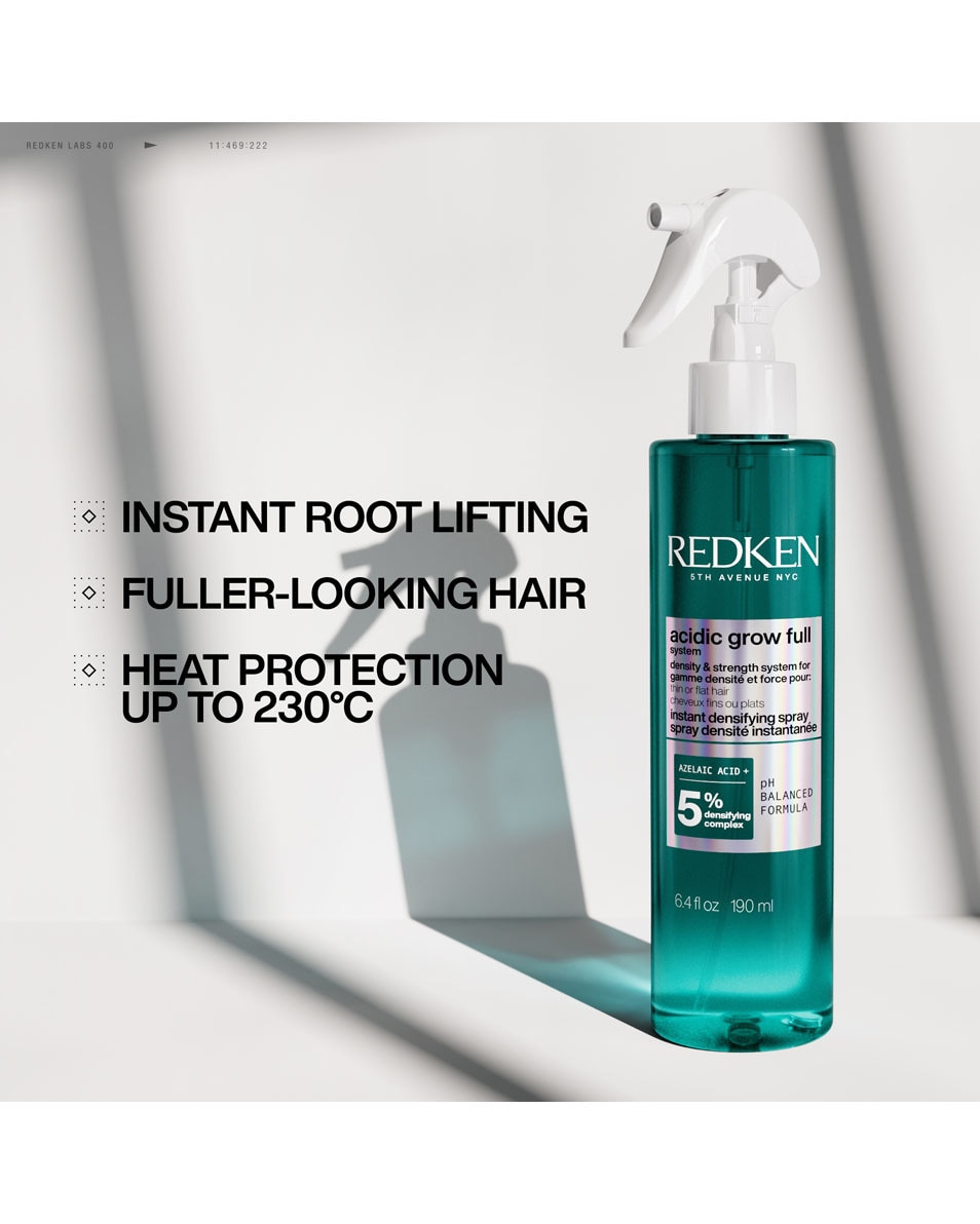 REDKEN Acidic Grow Full System Spray densifiant instantané - Pour cheveux fins ou plats 190 ML 2