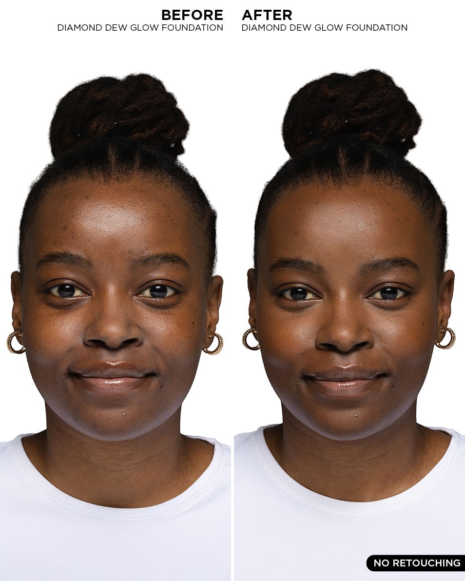 BE Creative Make Up DIAMOND DEW GLOW 24 uur hydraterende glowy foundation met medium dekking Precisely, My Brow Duo - Precisely, My Brow Pencil Set 2