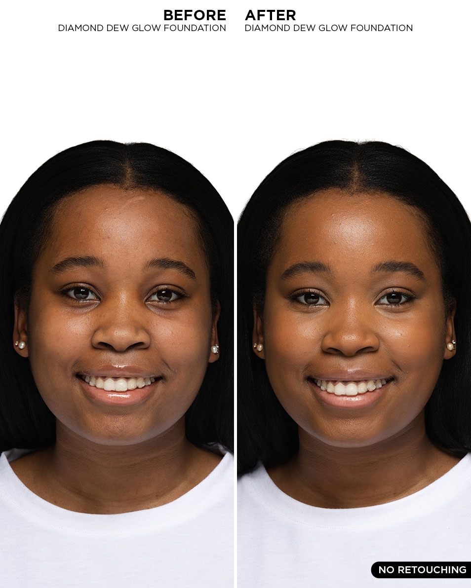 BE Creative Make Up DIAMOND DEW GLOW 24 uur hydraterende glowy foundation met medium dekking Precisely, My Brow Duo - Precisely, My Brow Pencil Set 2