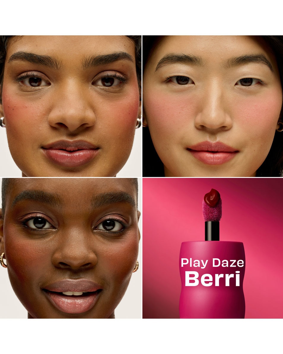 BENEFIT COSMETICS Play Daze Liquid Blush Berri 2
