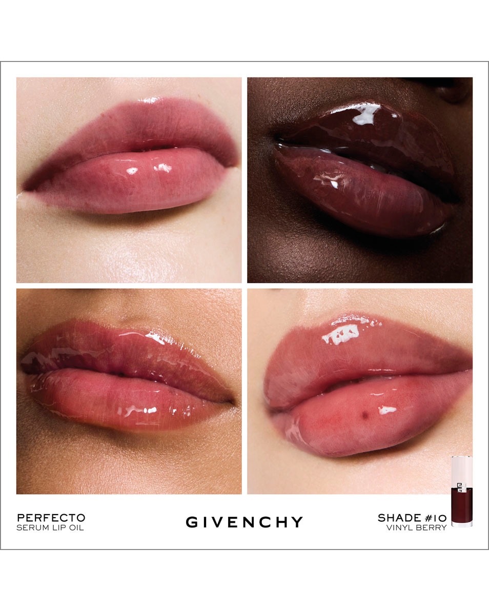 GIVENCHY COSMETICS PERFECTO SERUM LIP OIL VINYL BERRY 2
