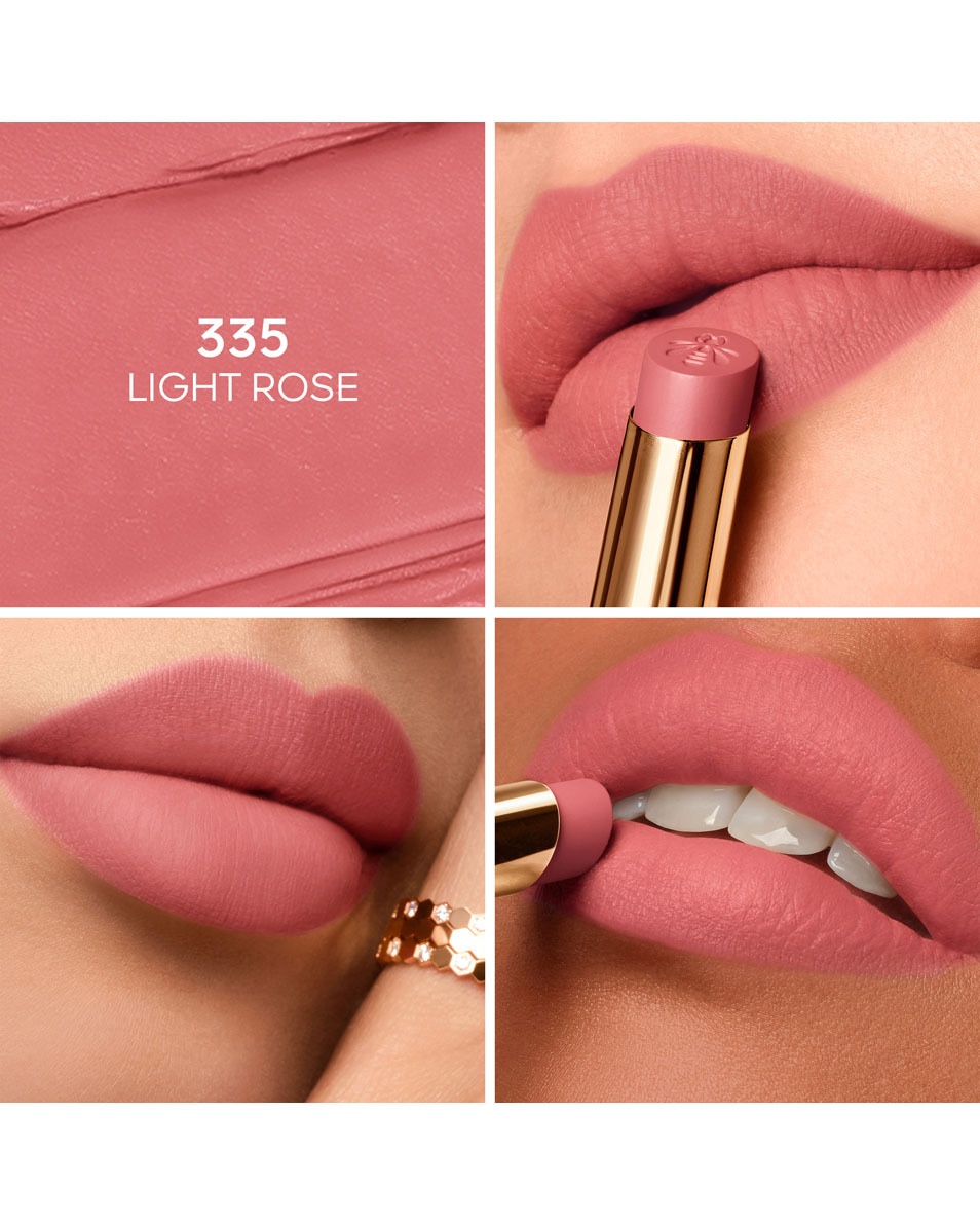 GUERLAIN Kiss Kiss Honey-Infused Intense Lipstick 335 LIGHT ROSE 2