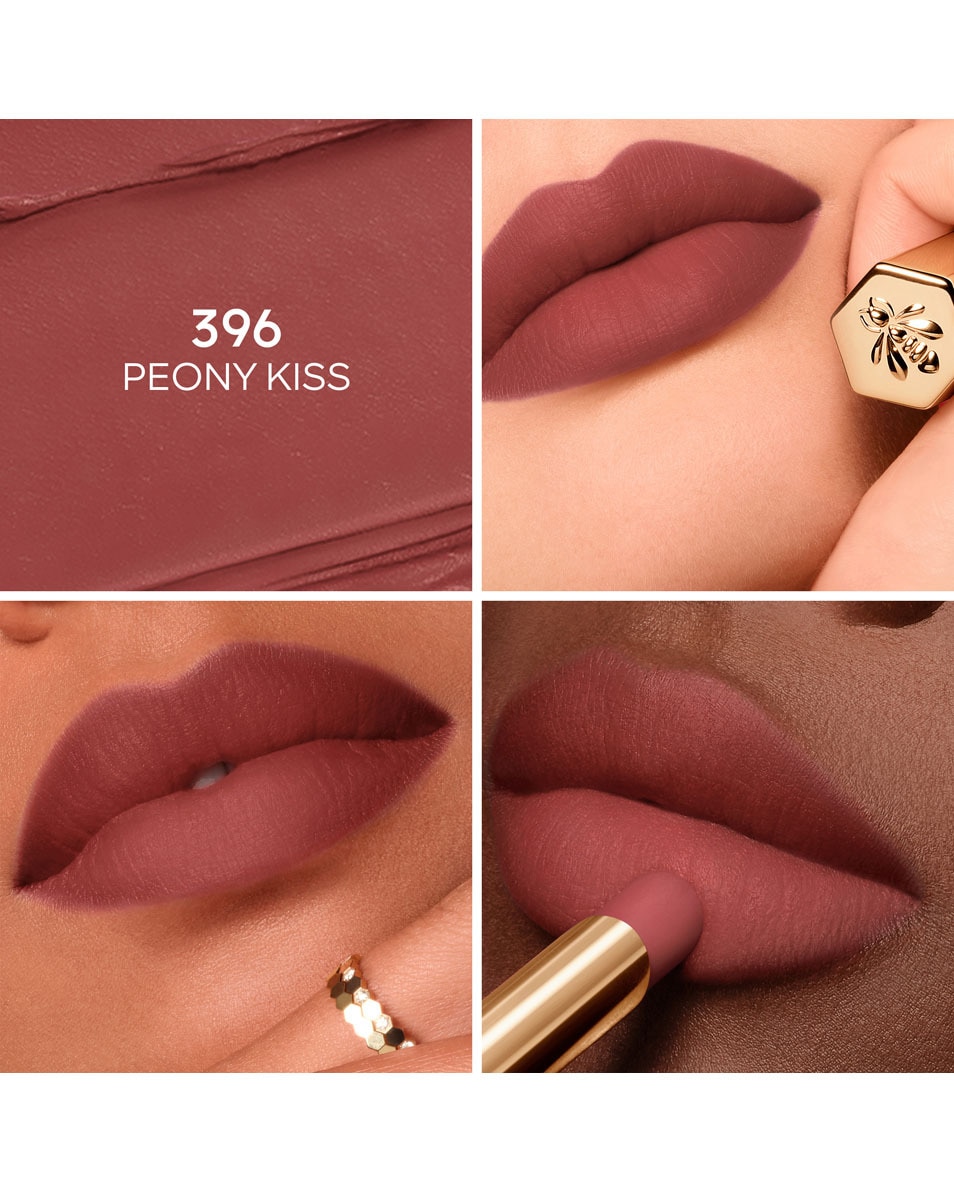 GUERLAIN Kiss Kiss Honey-Infused Intense Lipstick 396 PEONY KISS 2