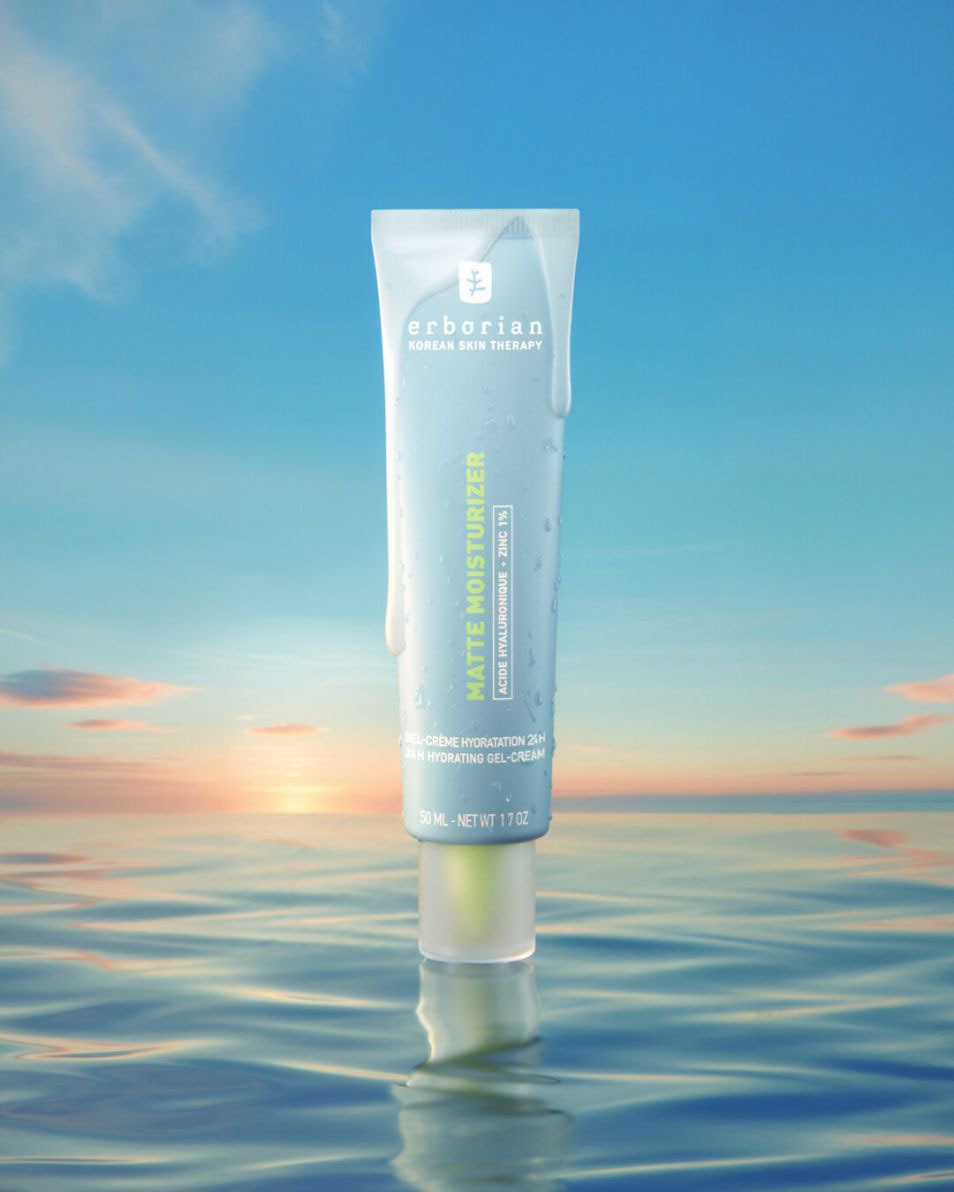 ERBORIAN MATTE MOISTURIZER 24-uurs hydraterende crème met matterend effect 50 ML